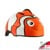 Crazy Safety - Cykelhjelm til børn - Orange klovnefisk (49-55 cm) thumbnail-4