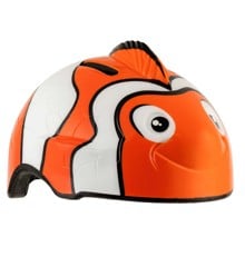 Crazy Safety - Fish Cykelhjälm - Orange (49-55 cm)