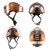 Crazy Safety - Football Bicycle Helmet - Brown (49-55cm) (103001-01) thumbnail-5