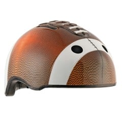 Crazy Safety - Football Fahrradhelm - Braun (49-55 cm)