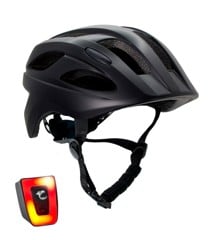 Crazy Safety - S.W.A.T Bicycle Helmet - Black (54-58cm) (160101-01-01)