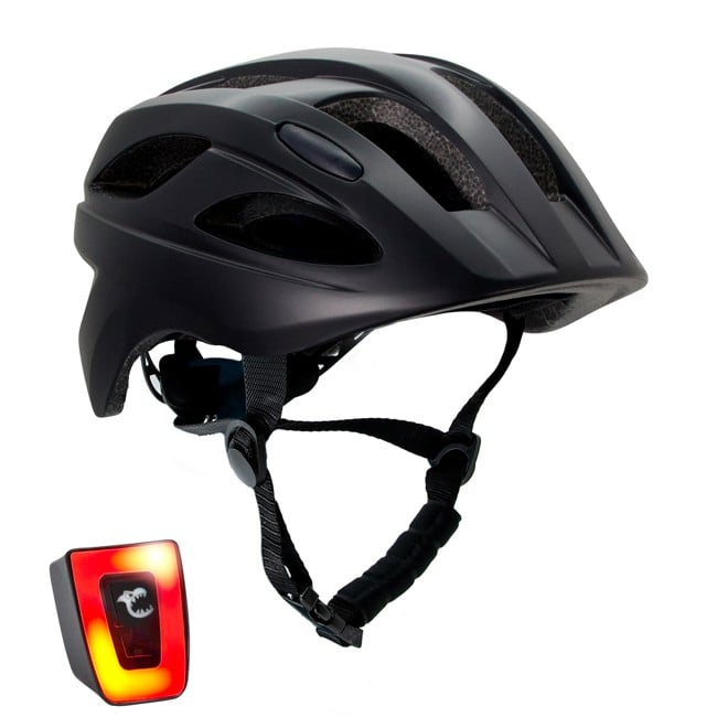 Crazy Safety - S.W.A.T Bicycle Helmet - Black (54-58cm) (160101-01-01)