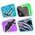 Crazy Safety - Stripes Bicycle Helmet - Dark Blue (160101-02-01) thumbnail-4