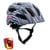 Crazy Safety - Stripes Fietshelm - Donkerblauw (54-58 cm) thumbnail-1