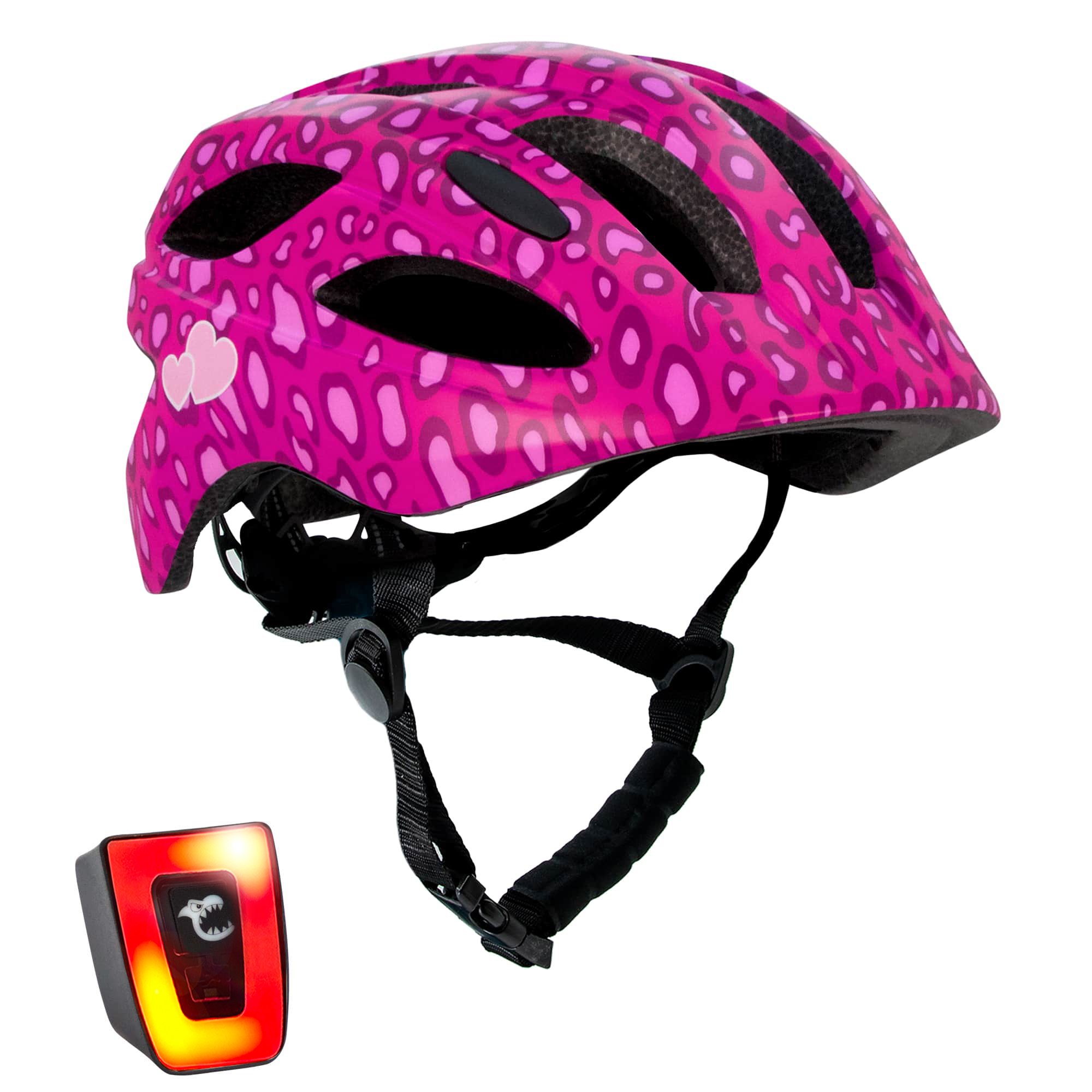 Crazy Safety - Spots Bicycle Helmet - Pink (CS200203)