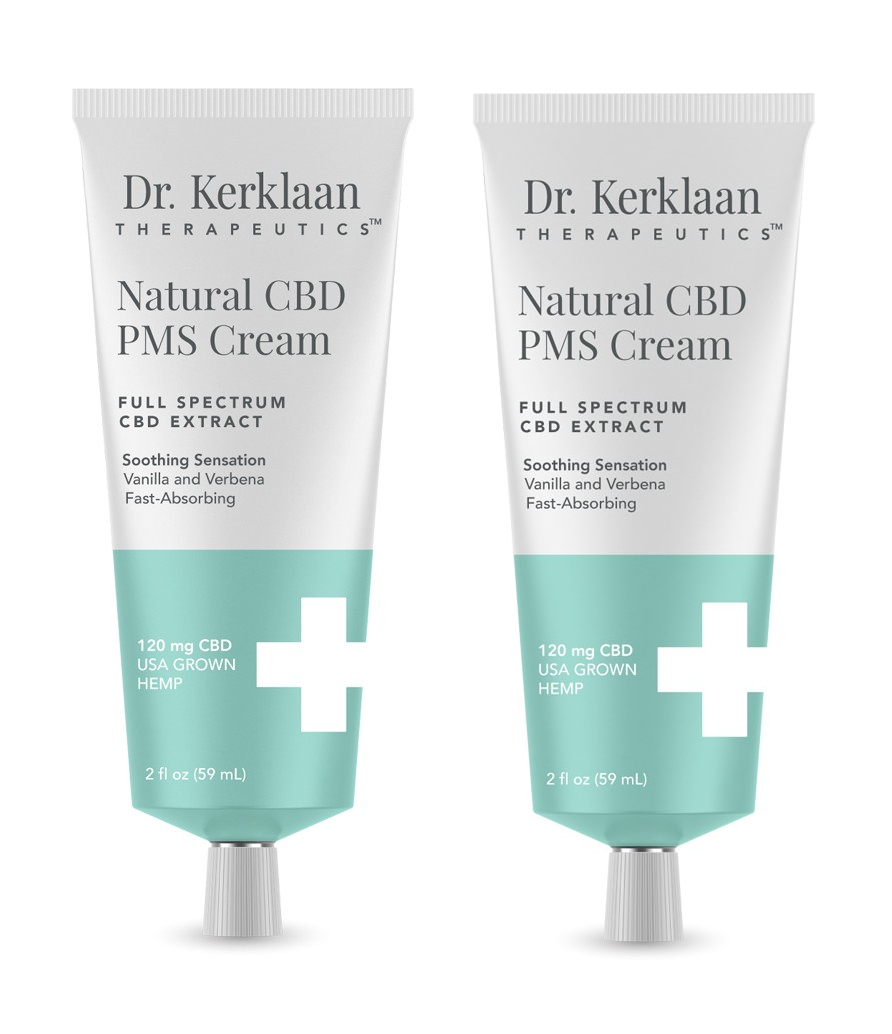 Dr. Kerklaan - 2 x Natural CBD PMS Cream 59 ml - Skjønnhet