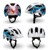 Crazy Safety - Grafitti Bicycle Helmet - White/Blue (54-58cm) (160101-07-01) thumbnail-3