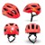 Crazy Safety - Cute Bicycle Helmet - Red (54-58cm) (160101-09-01) thumbnail-4