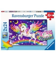 Ravensburger - Unicorn And Pegasus 2x24p - (10105677)