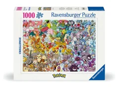 Ravensburger  - Challenge Pokémon 1000 brikker - Puslespil