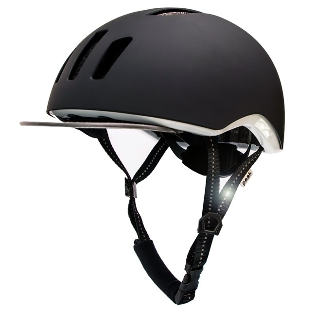 Crazy Safety - Metro Fahrradhelm - Schwarz (53 - 59 cm)