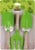 Gardenlife - Children garden tools set/3 green (KG106) thumbnail-1