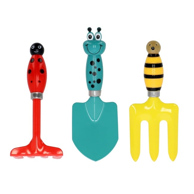 Gardenlife - Childrens garden tools set/3 insects (KG268)
