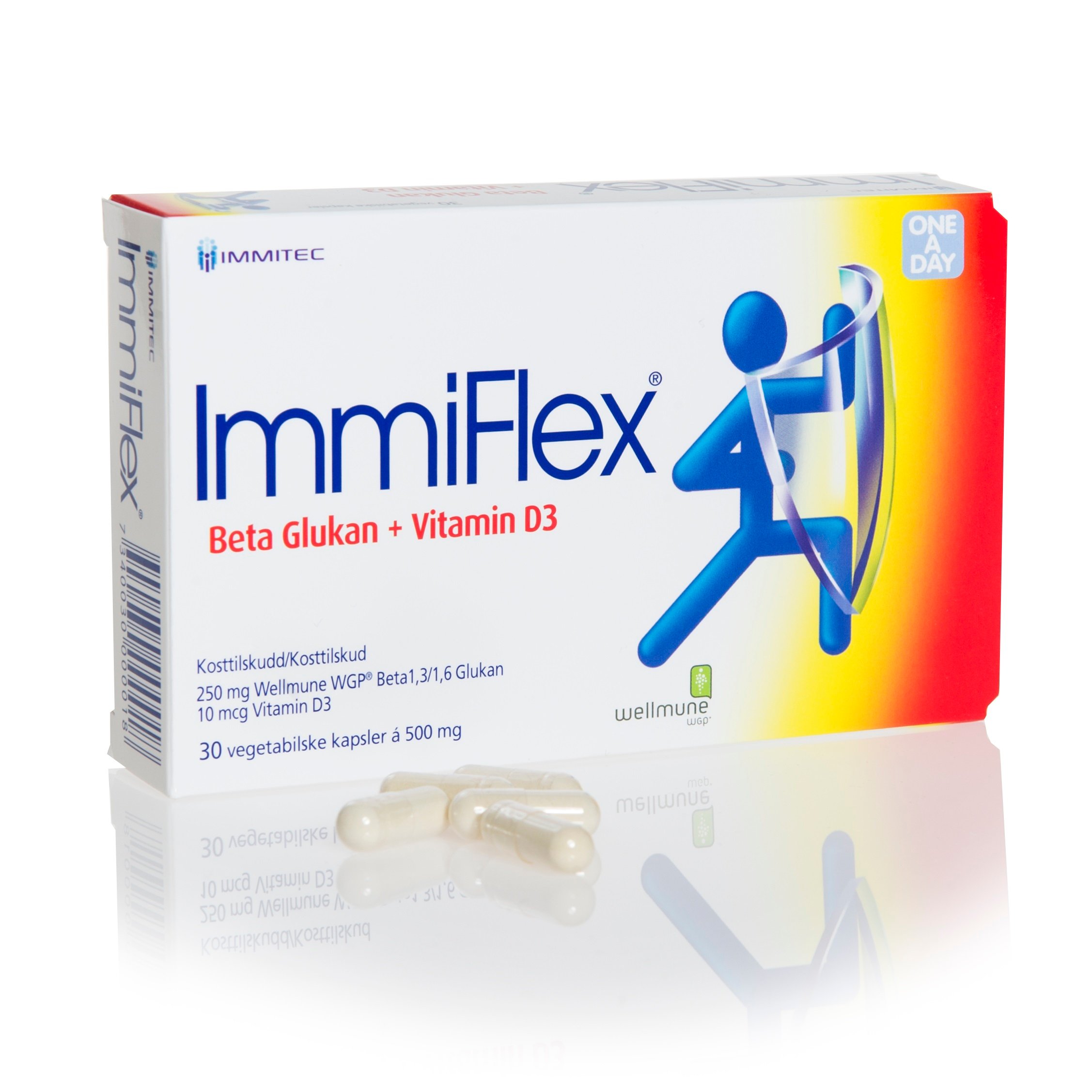 immitec - Immiflex 30 Capsules - Helse og personlig pleie