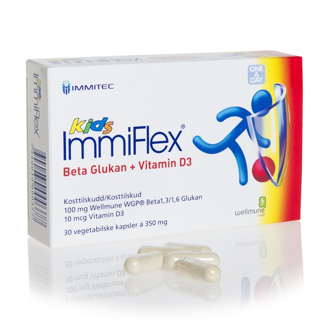 immitec - Immiflex Børn 30 Kapsler