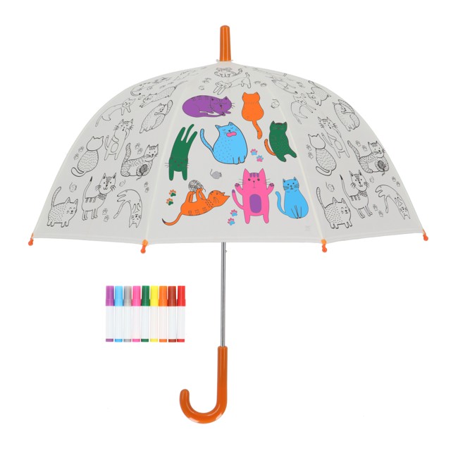 Gardenlife - Colour in umbrella "cats" (KG278)