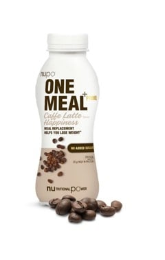 Nupo - One Meal +Prime Shake Caffe Latte Happiness 12 x 330 ml