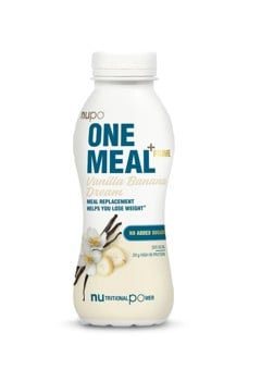 Nupo - One Meal +Prime Shake Vanilla Banana Dream 12 x 330 ml