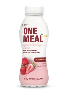 Nupo - One Meal +Prime Shake Strawberry Love 330 ml 12 x 330 ml