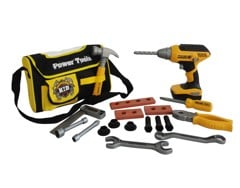 POWER X - Construction Tools 21 pcs w/ Storage Bag and B/O Drill (20358)