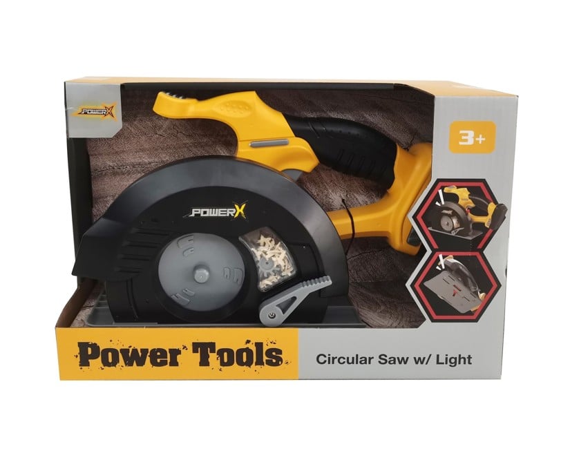 POWER X - Circular Saw w/ Light (20359)