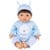 TINY TREASURES - Blue Bear Doll  Brown Hair (30543) thumbnail-1