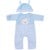 TINY TREASURES - Blue Bear Doll  Brown Hair (30543) thumbnail-6