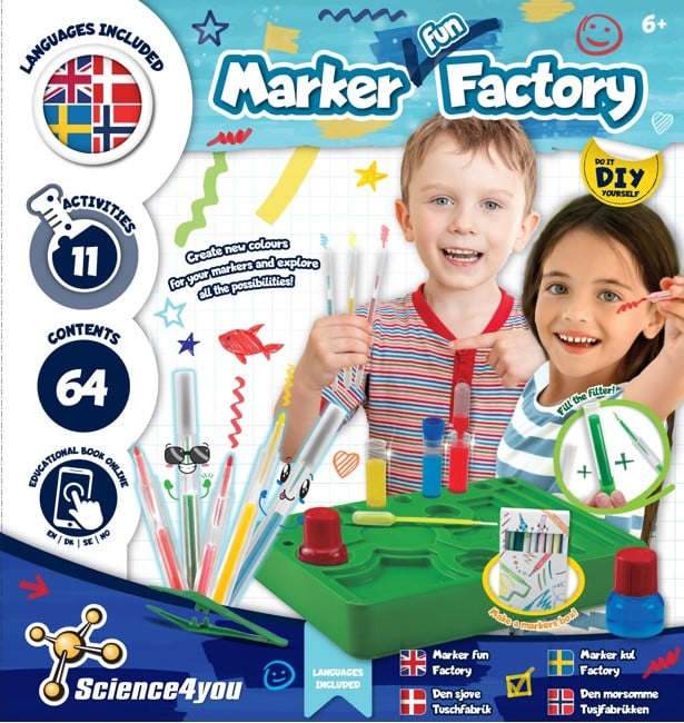 Science4you - Marker Factory Non-scented (40326)