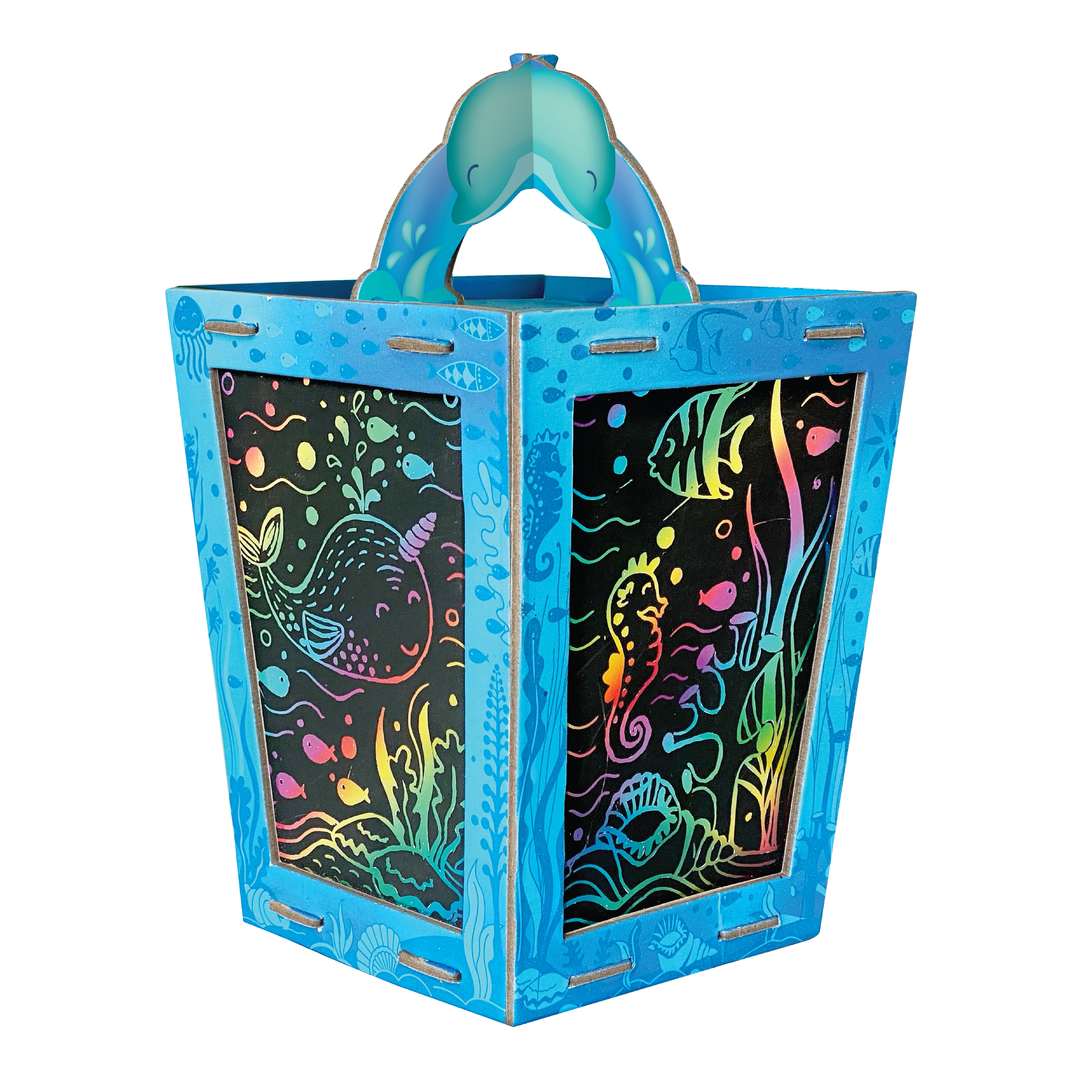 BOX CANDIY - Scratch Art Lantern - Totally Twilight Sea - (BC-1924) - Leker