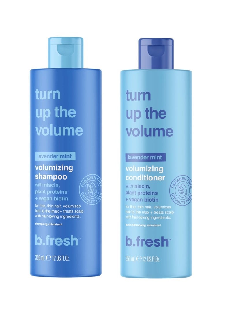 b.fresh - Turn Up The Volume Volumizing Shampoo 355 ml + b.fresh - Turn Up The Volume Volumizing Conditioner 355 ml - Skjønnhet
