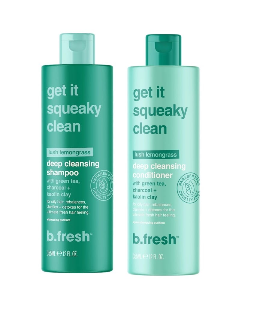 b.fresh - Get It Squeaky Clean Deep Cleansing Shampoo 355 ml + b.fresh - Get It Squeaky Clean Deep Cleansing Conditioner 355 ml - Skjønnhet