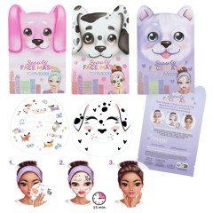 TOPModel Beauty - 3 x Face Mask CITY GIRLS ( 0412655 )