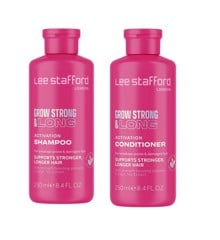 Lee Stafford - Grow Strong & Long Activation Shampoo 250 ml + Lee Stafford - Grow Strong & Long Activation Conditioner 250 ml
