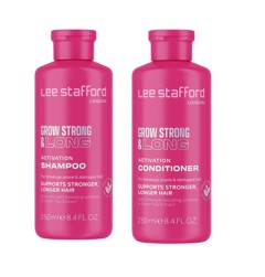 Lee Stafford - Grow Strong & Long Activation Shampoo 250 ml + Lee Stafford - Grow Strong & Long Activation Conditioner 250 ml