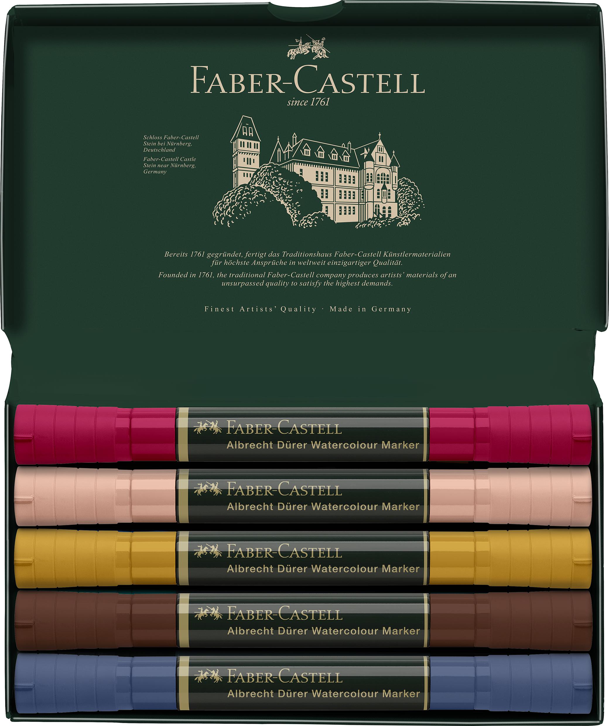 Faber-Castell - Watercolour marker A.Dürer Port (5 pcs) (160307) thumbnail-4