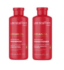 Lee Stafford - Argan Oil from Morocco Nourishing Shampoo 250 ml + Lee Stafford - Argan Oil from Morocco Nourishing Conditioner 250 ml