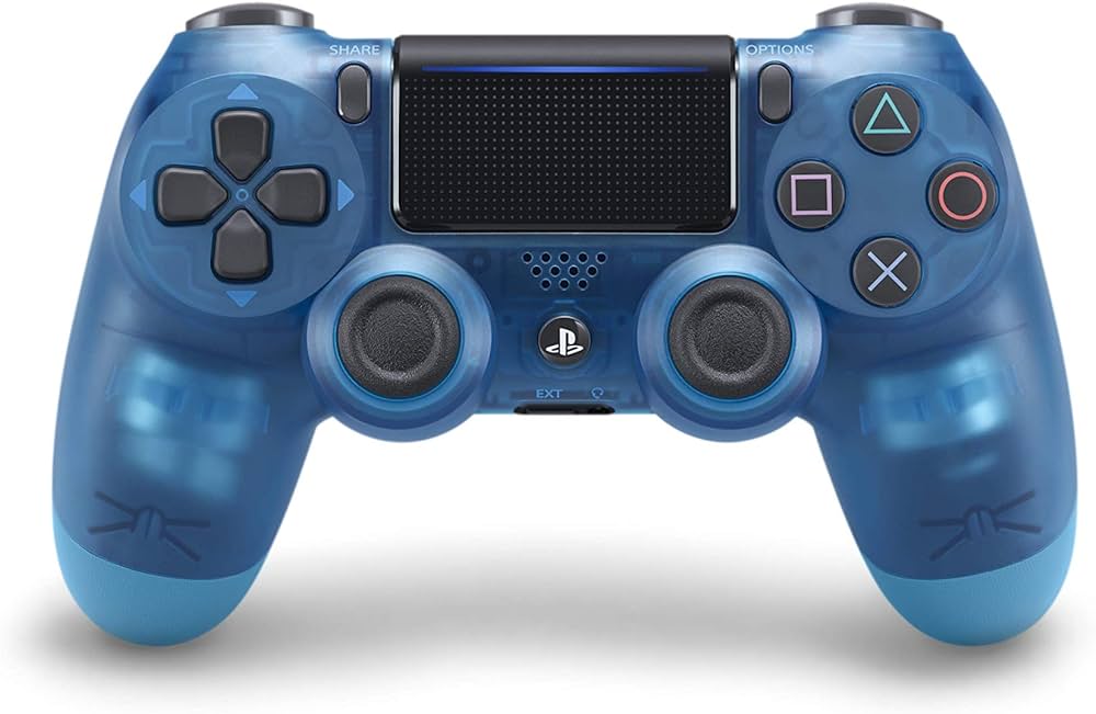 Dualshock Wireless controller PS4 - Translucent Blue - OEM - Videospill og konsoller