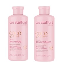 Lee Stafford - Coco Loco Shine Shampoo 250 ml + Lee Stafford - Coco Loco Shine Conditioner 250 ml