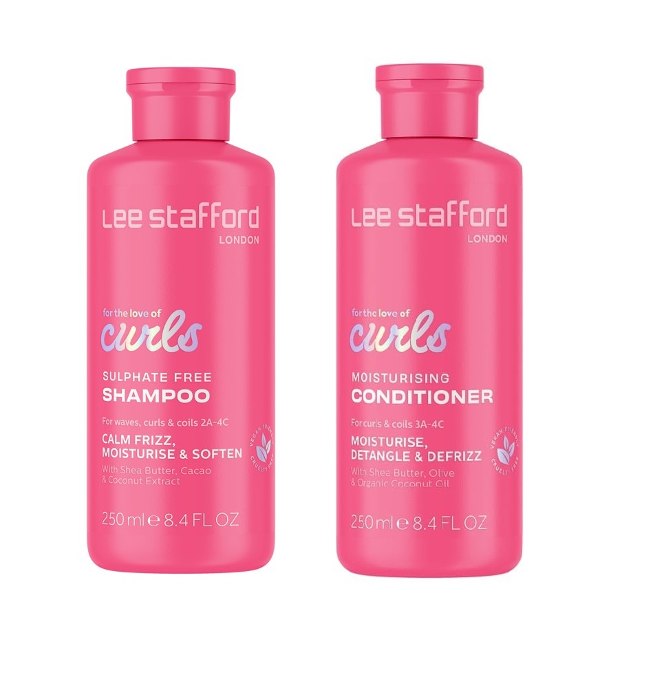 Lee Stafford - For The Love Of Curls Shampoo 250 ml + Lee Stafford - For The Love Of Curls Conditioner 250 ml