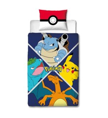 Bed Linen - Adult Size 140 x 200 cm - Pokemon (POK611)