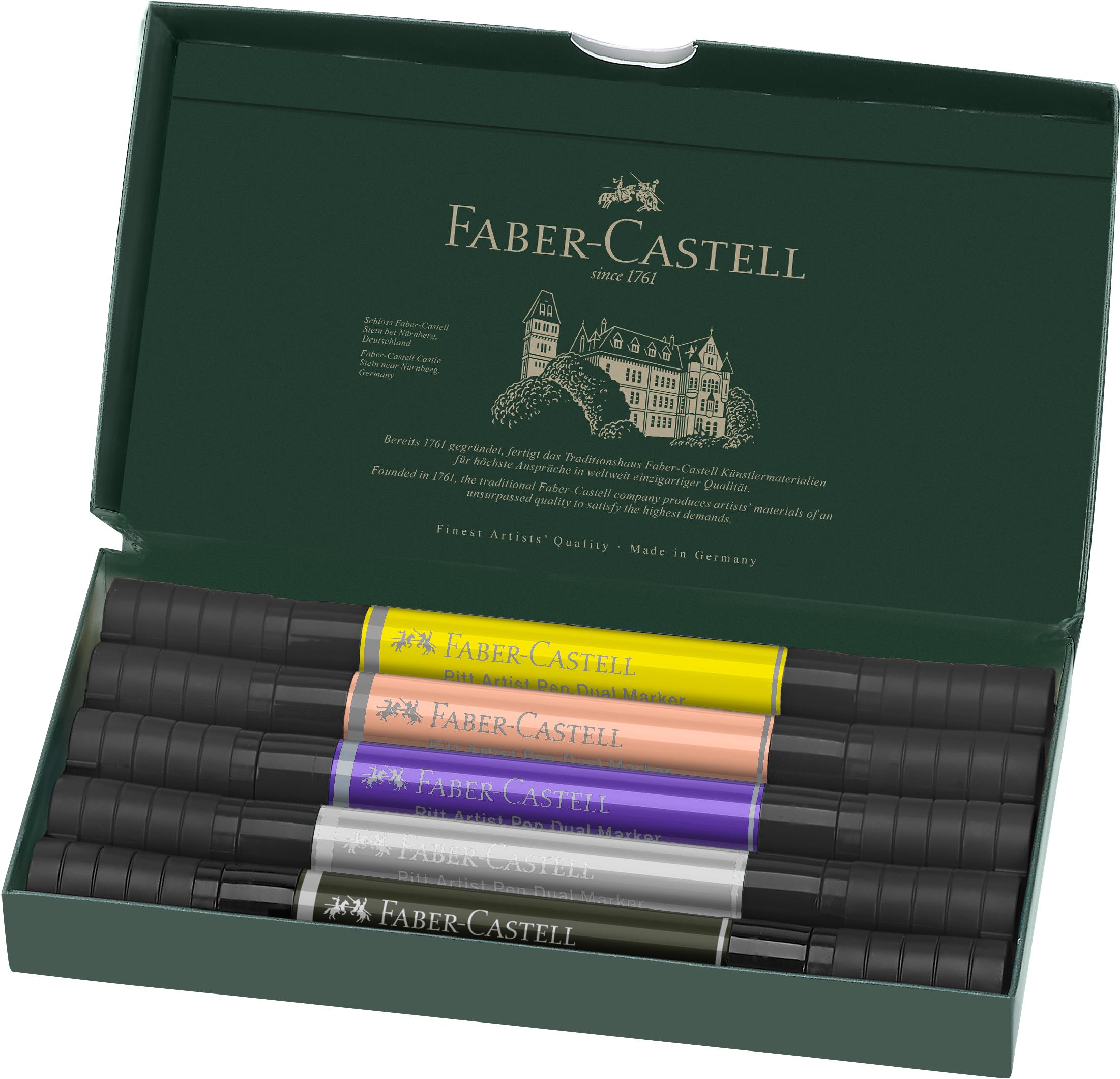 Faber-Castell - India ink PAP Dual Marker fashion (5 pcs) (162006) thumbnail-1