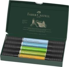 Faber-Castell - Indian Ink PAP Dual Marker - Dyr (5 stk.)