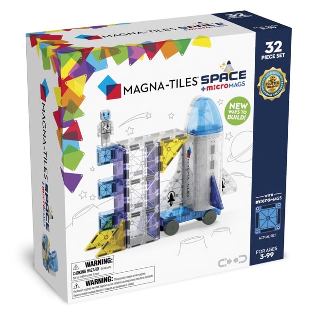 Magna-Tiles -  Rumraket 32 stk