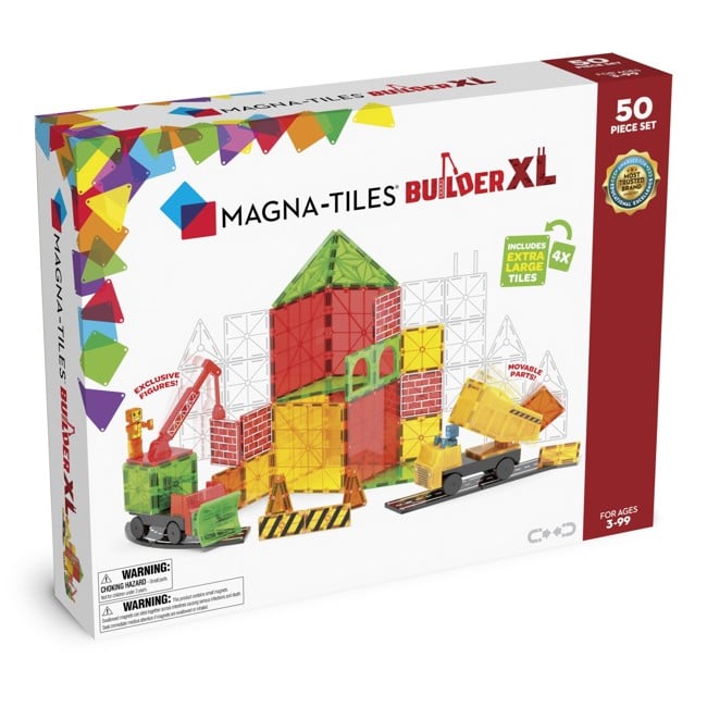 Magna-Tiles - Builder XL 50 pcs (90289)