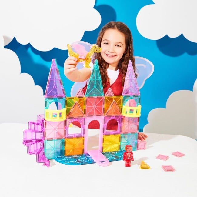 MAGNA-TILES - Castle Deluxe 48 Piece Set (90291)