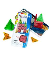 Magna-Tiles - microMAGS i Metal-Rejseæske