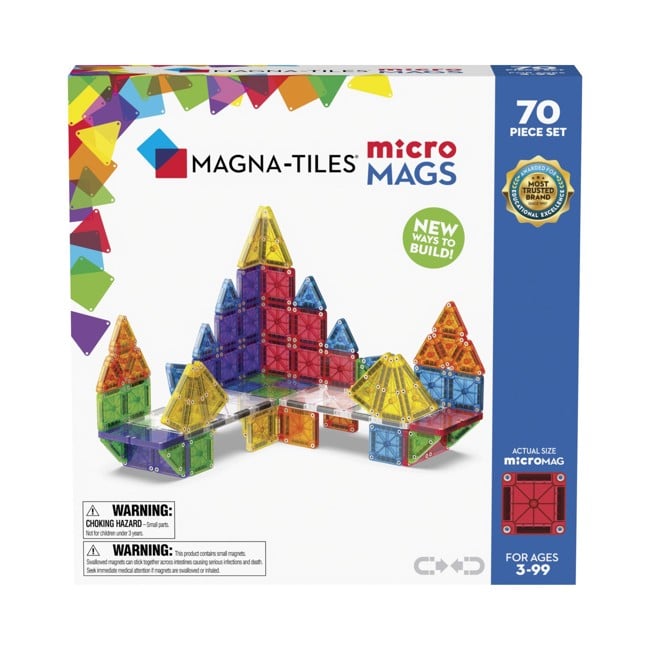 Magna-Tiles -  microMAGS 70 stk