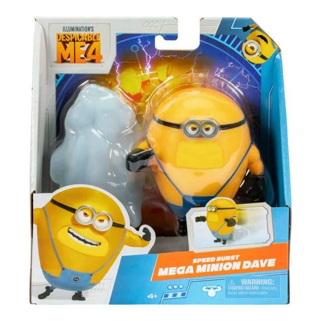 Despicable Me 4 -  Minion Action figur Dave 10 cm