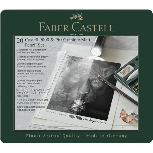 Faber-Castell – Pennor Graphite Matt & Castell 9000