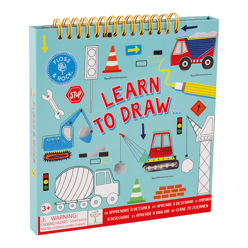 FLOSS&ROCK Construction Learn to Draw - 48P6040